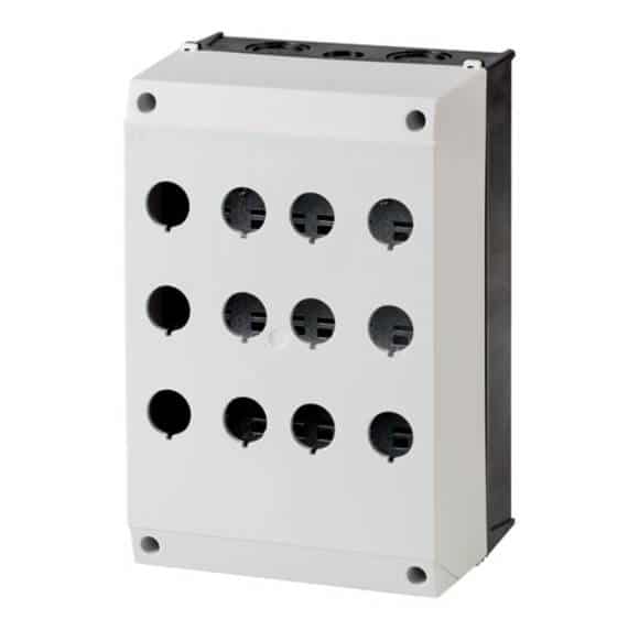 Buton Aksesuarı: Buton Kutusu, 12'li, Gri/Siyah
