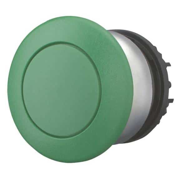 Buton Aksesuarı: Mantar Buton Kafası, Yaylı, Yeşil
