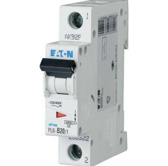 Minyatür Devre Kesici - 6kA - C eğrisi - 1x20A
