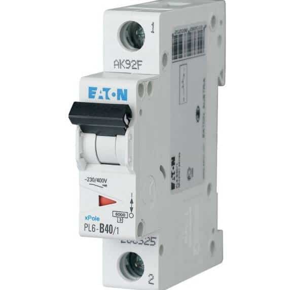 Minyatür Devre Kesici - 6kA - C eğrisi - 1x40A