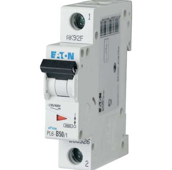 Minyatür Devre Kesici - 6kA - C eğrisi - 1x50A
