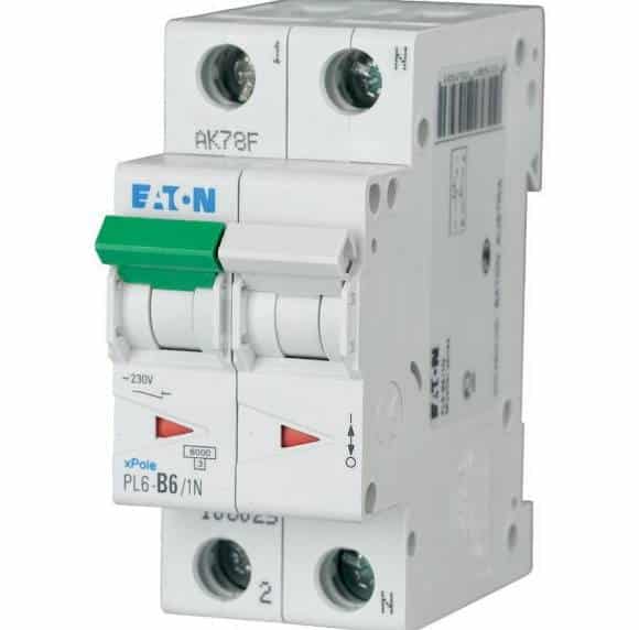 Minyatür Devre Kesici - 6kA - C eğrisi - 1x20A+N