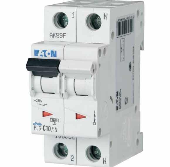 Minyatür Devre Kesici - 6kA - C eğrisi - 1x10A+N