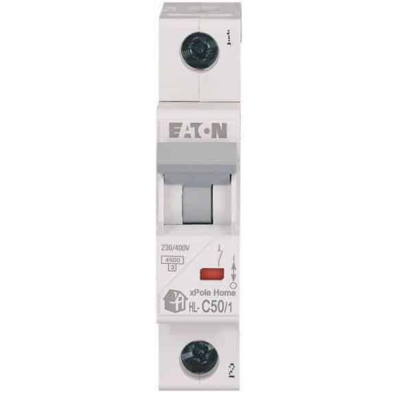 Minyatür Devre Kesici - 4,5kA - C eğrisi - 1x50A
